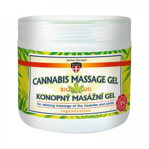 Cannabis masažo gelis 600ml.